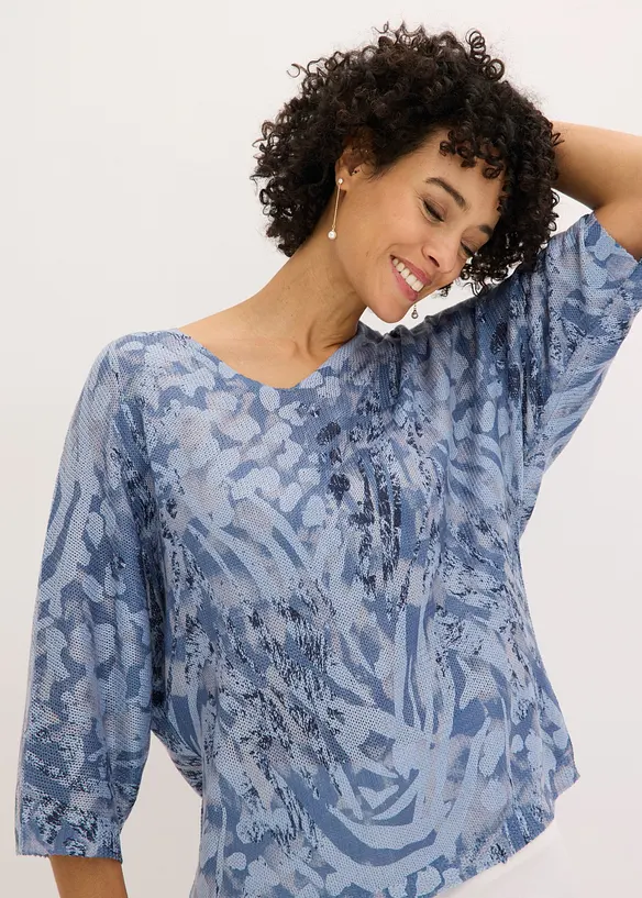 Maglione con maniche a pipistrello, bonprix