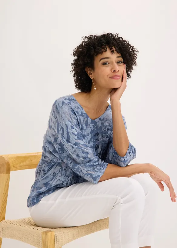 Maglione con maniche a pipistrello, bonprix