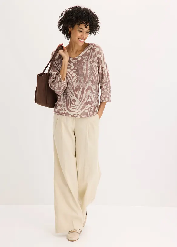 Maglione con maniche a pipistrello, bonprix