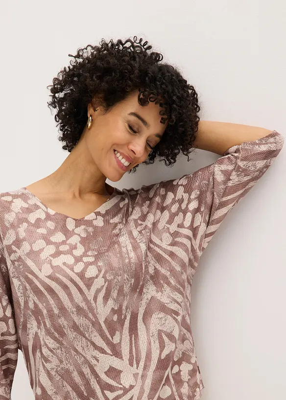 Maglione con maniche a pipistrello, bonprix