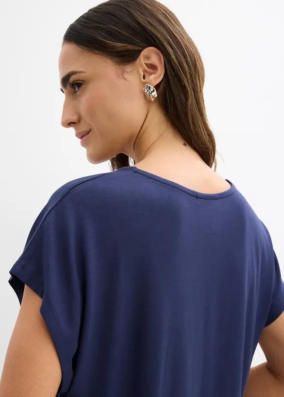 Maglia e shorts in misto viscosa morbido (set 2 pezzi), bonprix