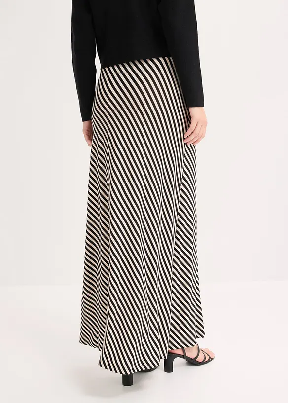 Gonna in jersey di misto viscosa, bonprix