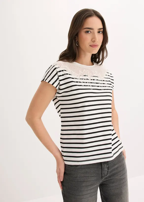 Maglia in misto viscosa, bonprix