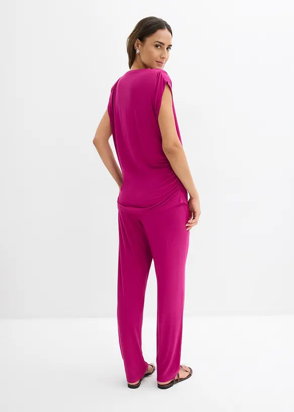 Maglia e pantaloni in misto viscosa  (set 2 pezzi), bonprix