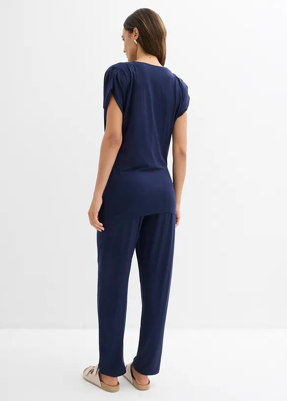 Maglia e pantaloni in misto viscosa  (set 2 pezzi), bonprix