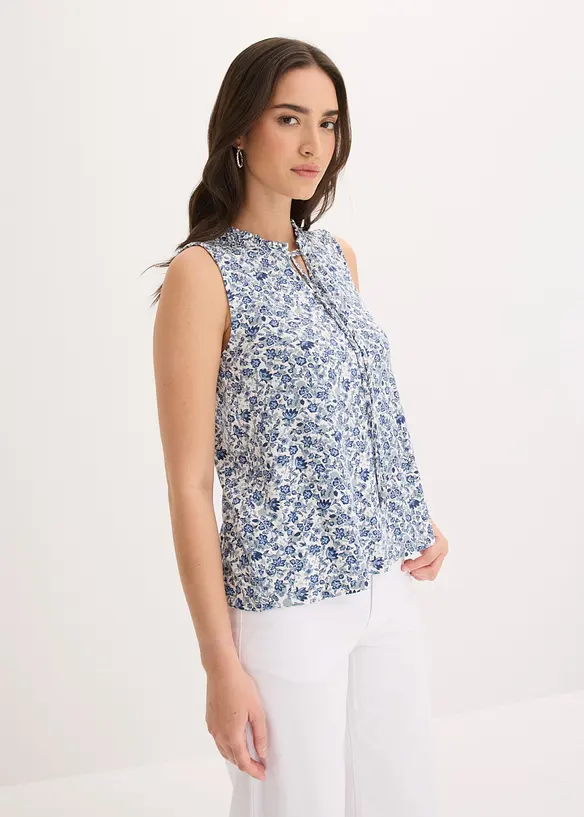 Top in jersey di misto viscosa, bonprix