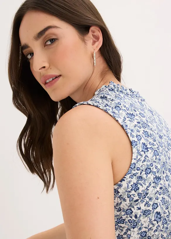 Top in jersey di misto viscosa, bonprix