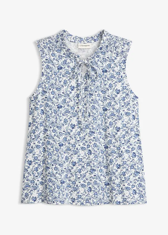 Top in jersey di misto viscosa, bonprix