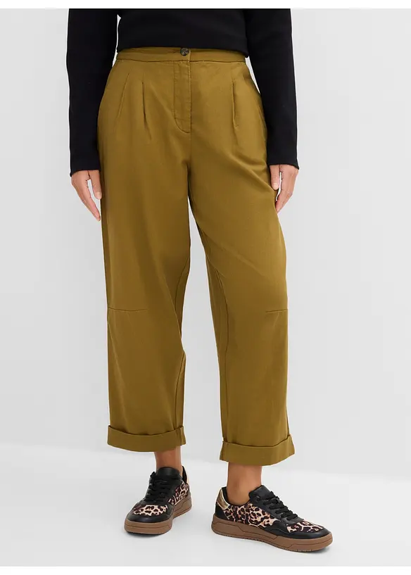 Pantaloni a palloncino in puro cotone, bonprix