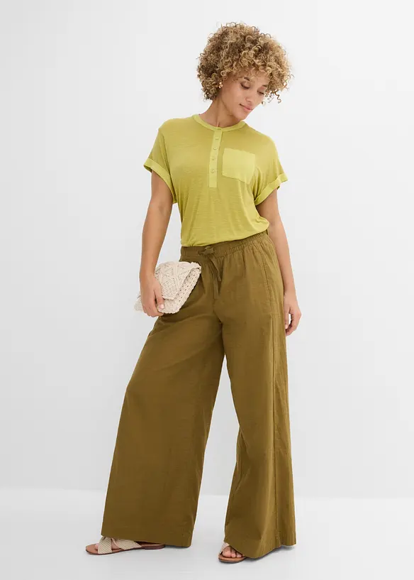 T-shirt in pura viscosa, bonprix