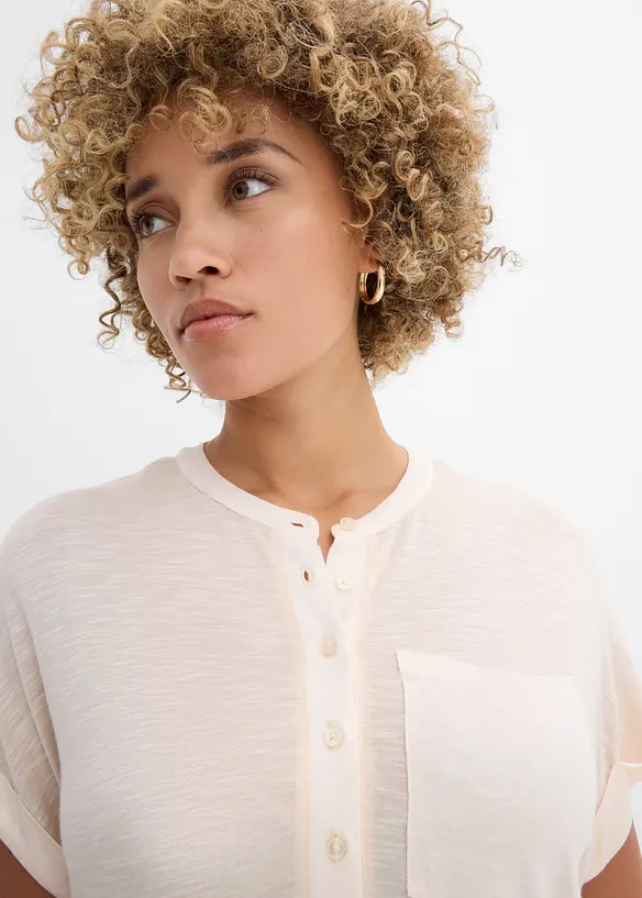 T-shirt in pura viscosa, bonprix