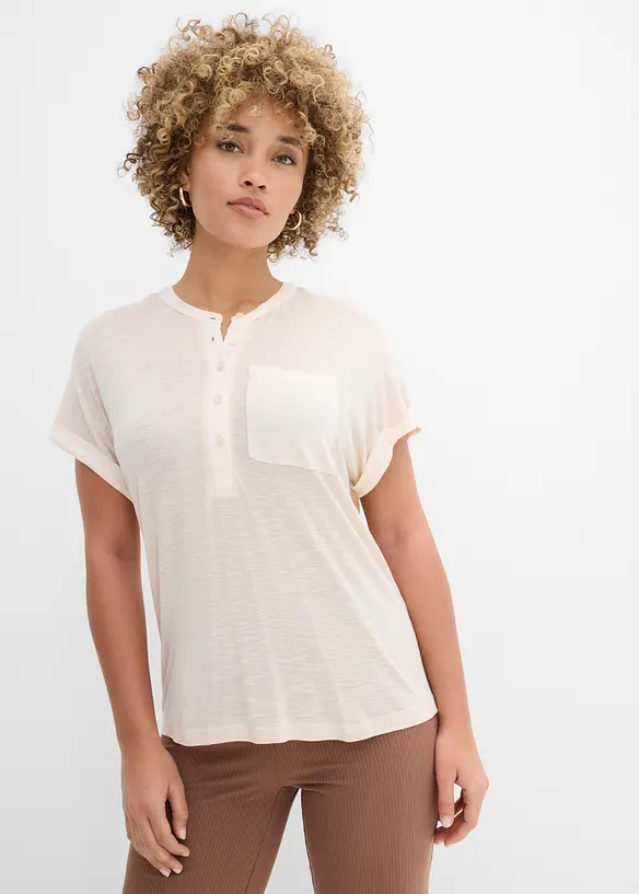 T-shirt in pura viscosa, bonprix