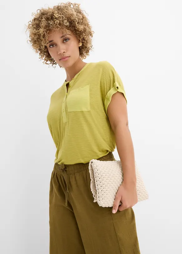 T-shirt in pura viscosa, bonprix