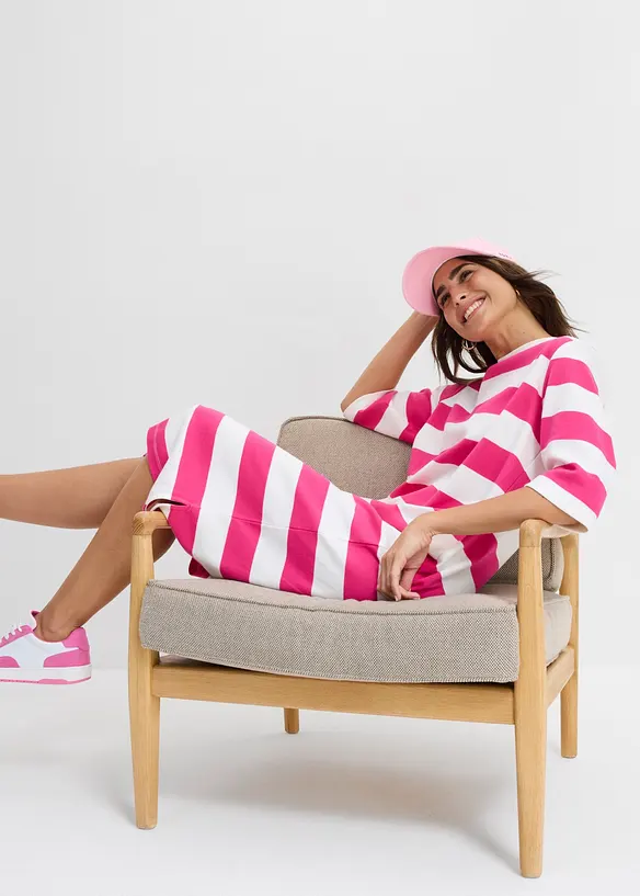 Abito in maglina interlock compatta, bonprix