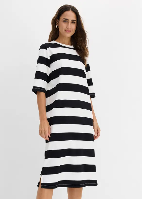 Abito in maglina interlock compatta, bonprix