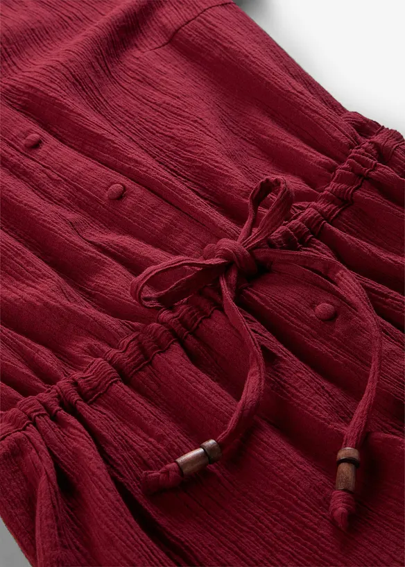 Blusa in crinkle strutturato, bonprix