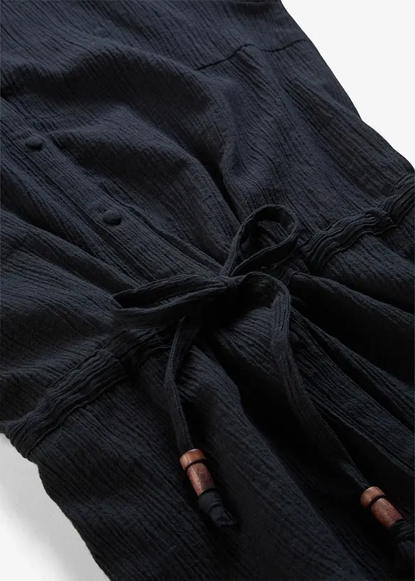 Blusa in crinkle strutturato, bonprix