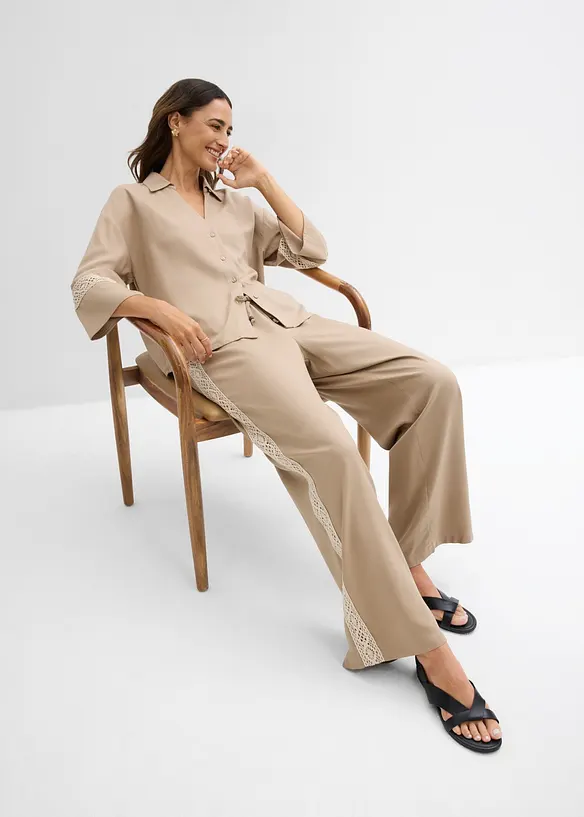 Camicetta in viscosa fluida, bonprix