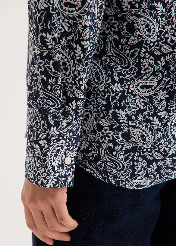 Camicetta in fine misto viscosa, bonprix