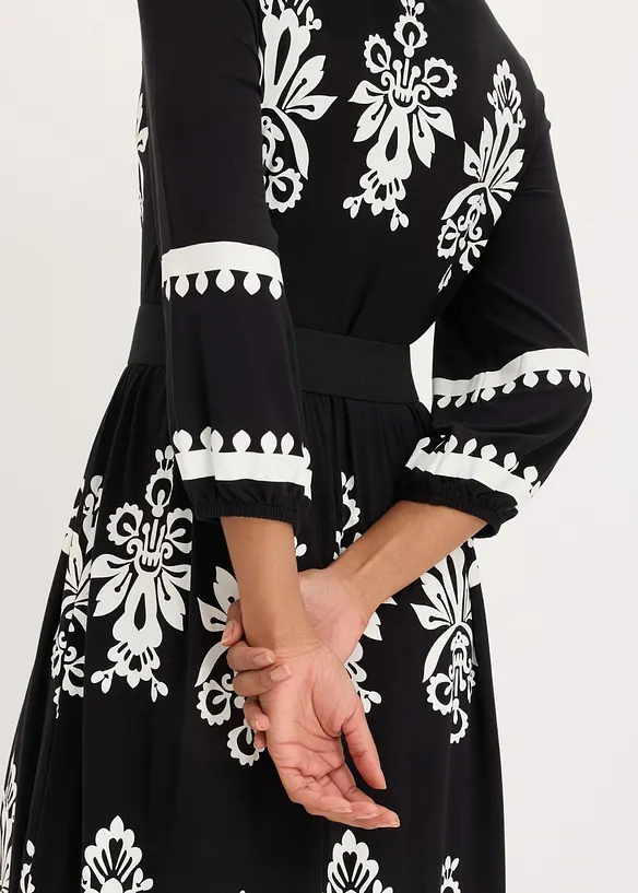 Abito in jersey di misto viscosa morbido, bonprix