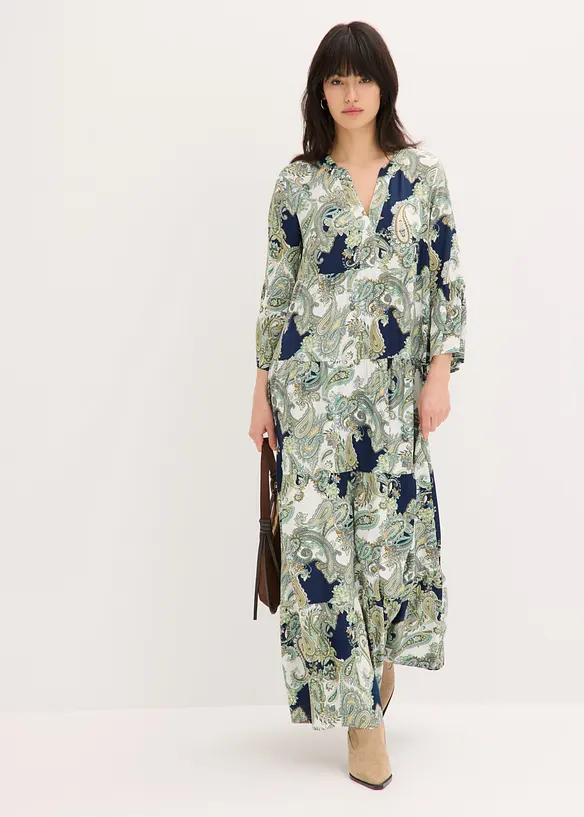 Abito lungo in viscosa fluida, bonprix