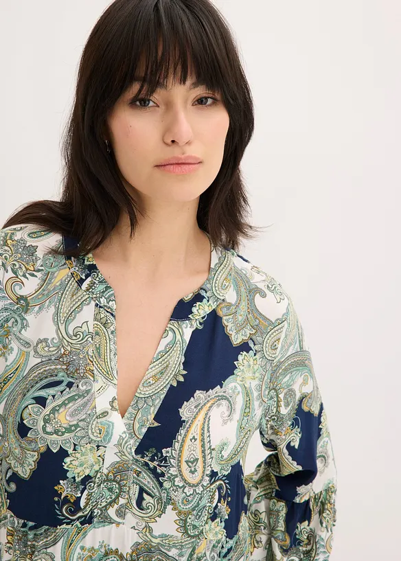 Abito lungo in viscosa fluida, bonprix