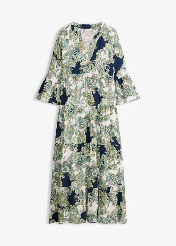 Abito lungo in viscosa fluida, bonprix