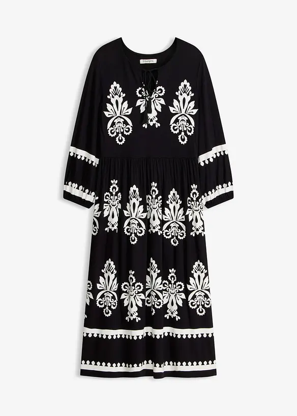 Abito in jersey di misto viscosa morbido, bonprix