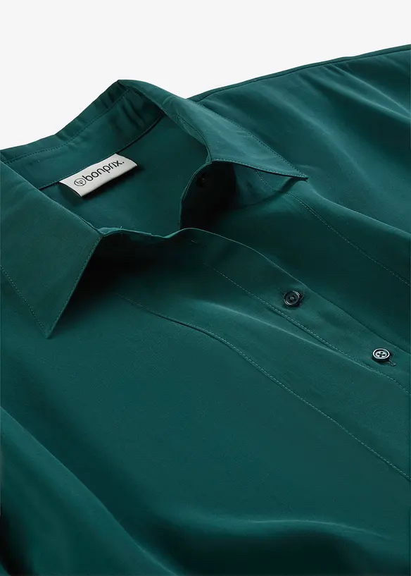 Camicetta in misto viscosa con maniche a pipistrello, bonprix