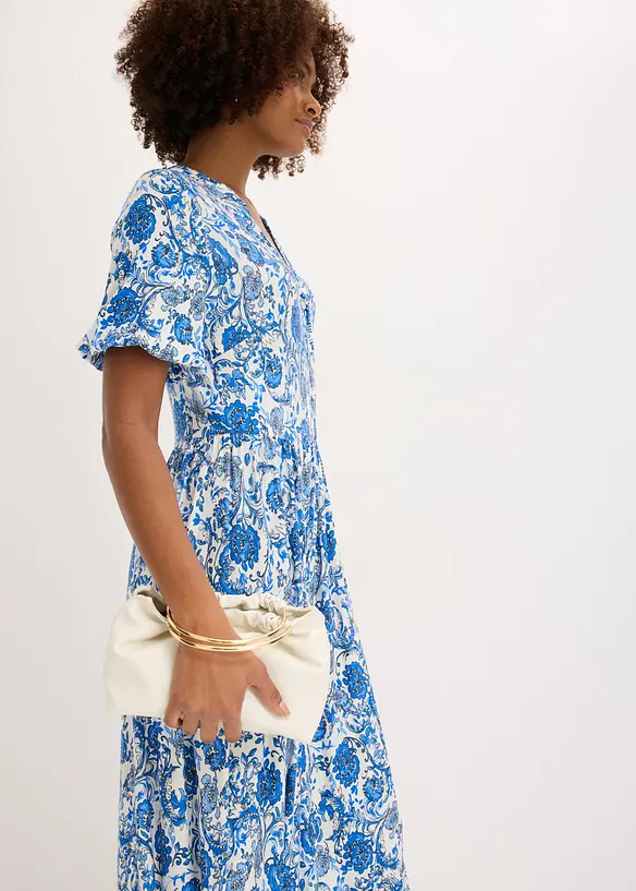 Abito in jersey di misto viscosa morbido, bonprix