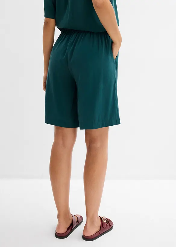 Bermuda comodi in misto viscosa, bonprix