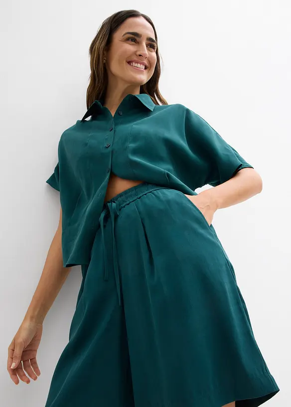 Bermuda comodi in misto viscosa, bonprix