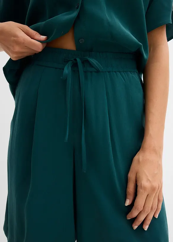 Bermuda comodi in misto viscosa, bonprix