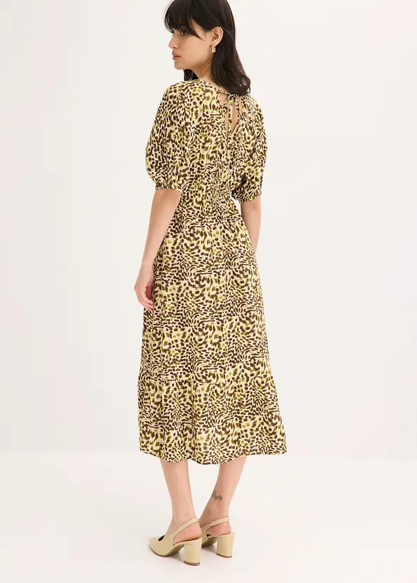 Abito midi in viscosa fluente, bonprix