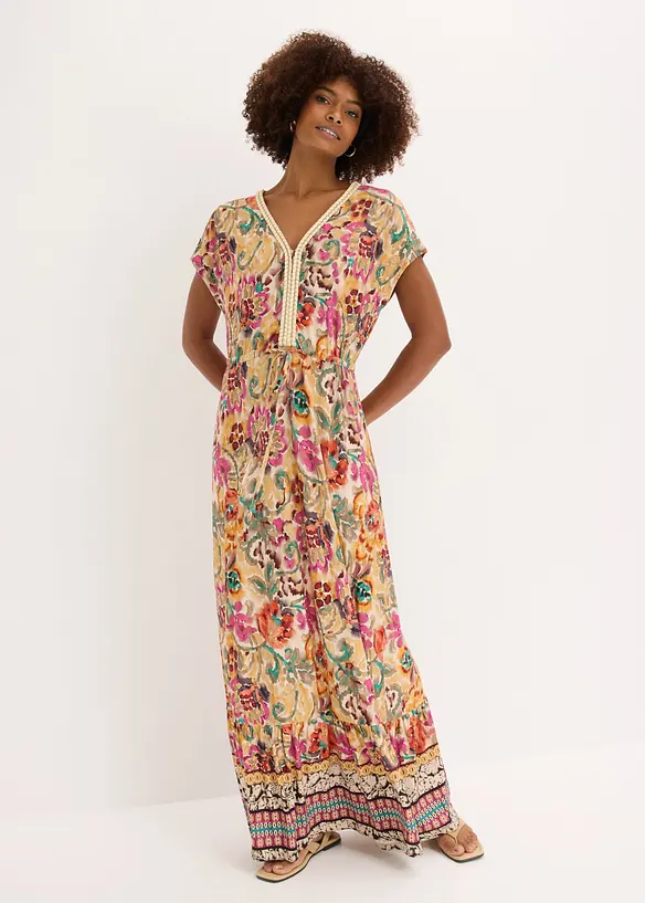 Abito in jersey di misto viscosa morbido, bonprix