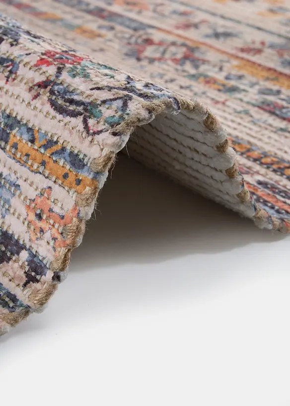 Tappeto kilim con frange e motivo orientale, bonprix