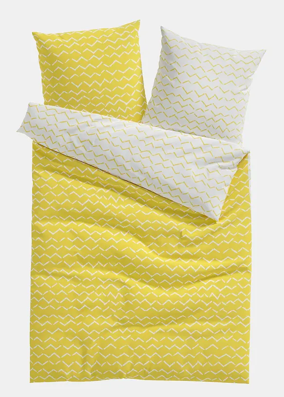 Biancheria da letto double-face in misto cotone, bonprix