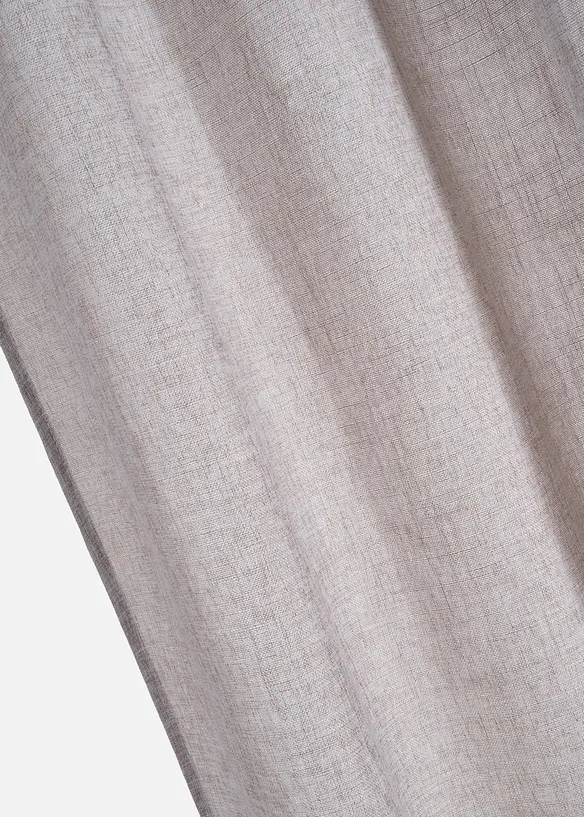 Tenda semitrasparente effetto lino (pacco da 1), bonprix