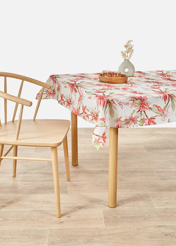 Tovaglia idrorepellente con fantasia floreale, bonprix