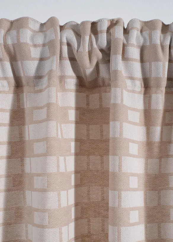 Tenda jacquard in cotone biologico (pacco da 1), bonprix