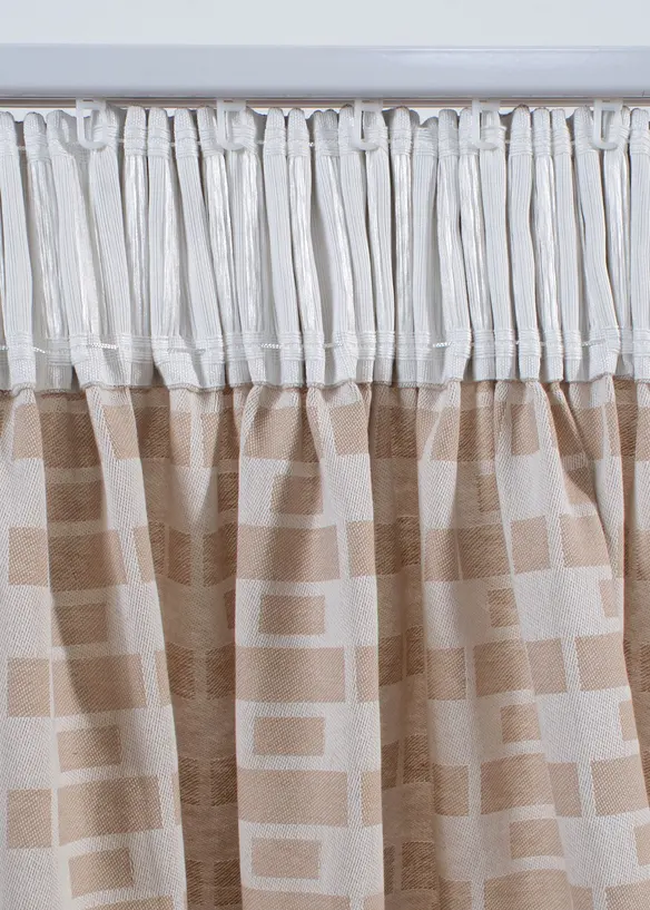 Tenda jacquard in cotone biologico (pacco da 1), bonprix