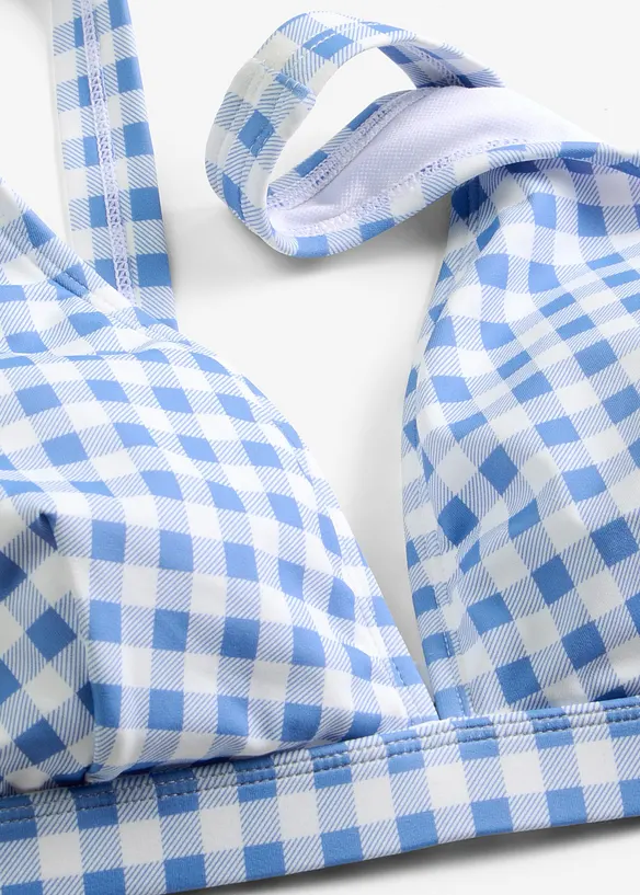 Reggiseno per bikini a quadretti, bonprix