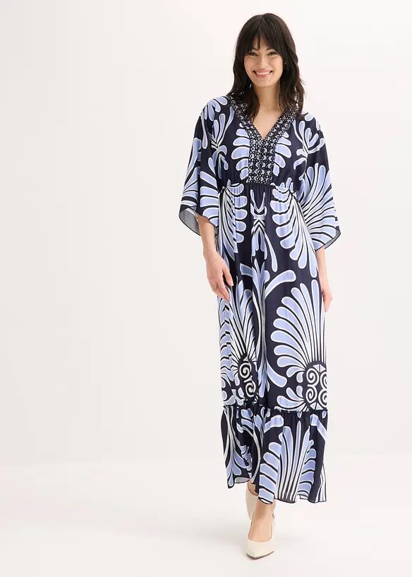 Abito lungo in viscosa fluida, bonprix