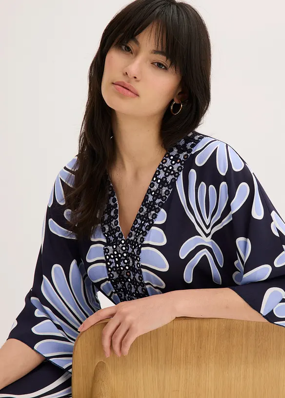 Abito lungo in viscosa fluida, bonprix