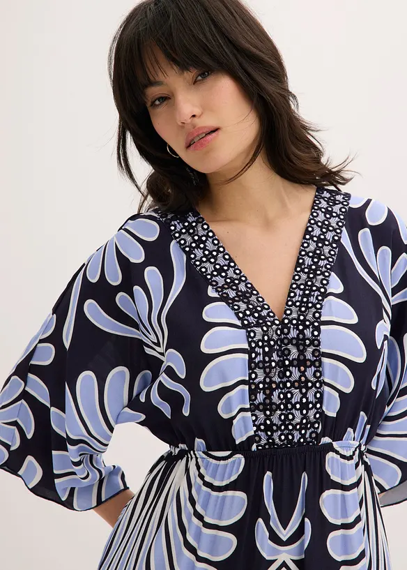 Abito lungo in viscosa fluida, bonprix