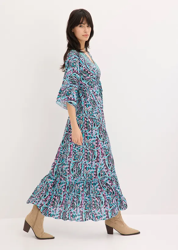 Abito lungo in viscosa fluida, bonprix