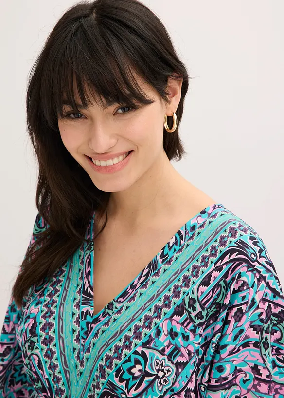 Abito lungo in viscosa fluida, bonprix