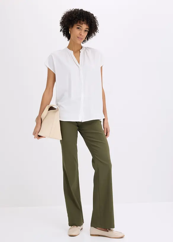 Pantaloni bootcut elasticizzati, bonprix