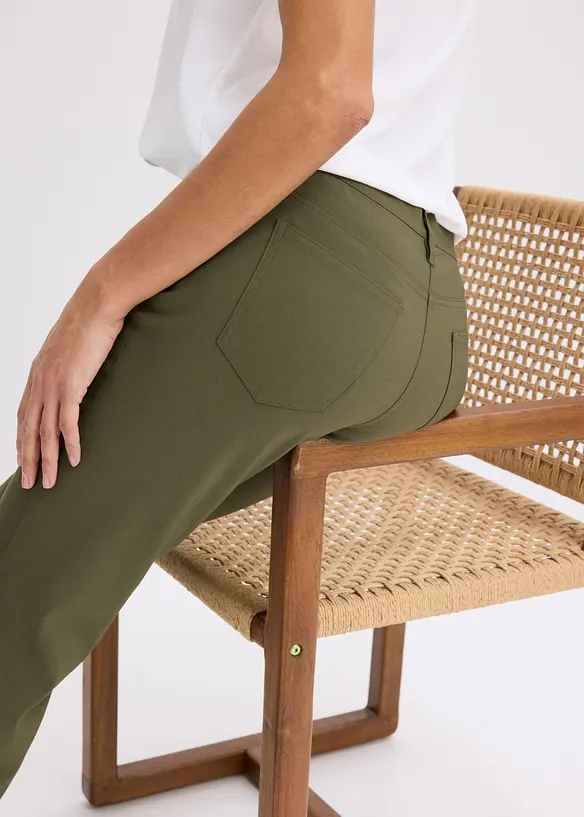 Pantaloni bootcut elasticizzati, bonprix