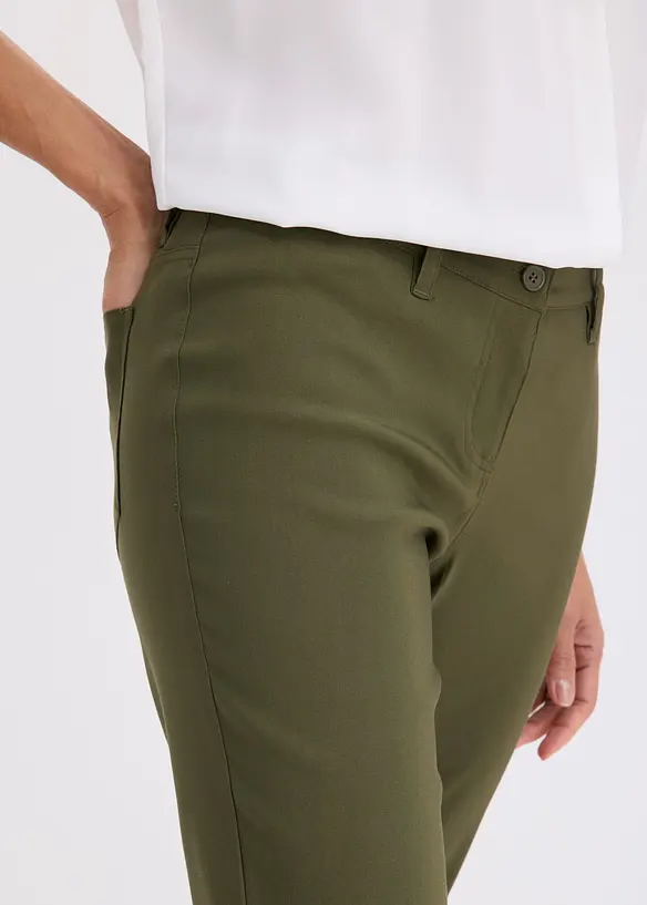 Pantaloni bootcut elasticizzati, bonprix